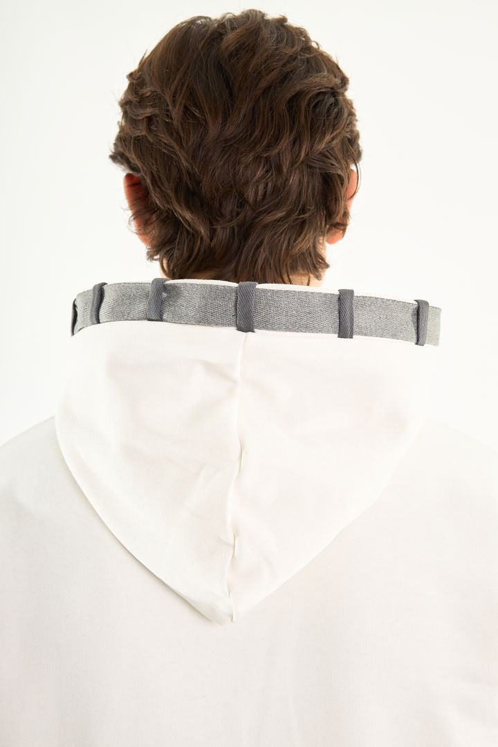 Pure off white hoodie (unisex)