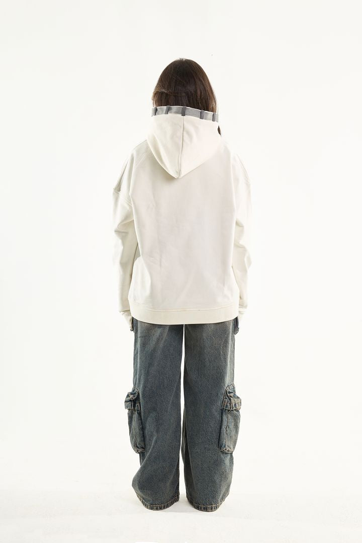Pure off white hoodie (unisex)