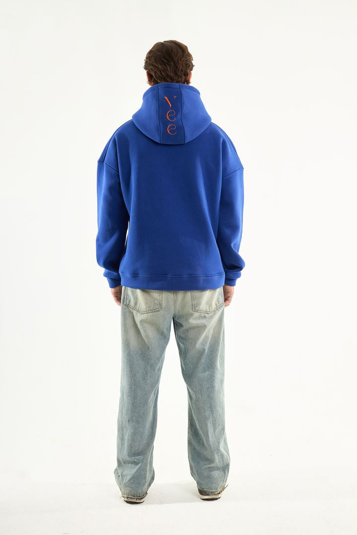 Fire blue hoodie (unisex)