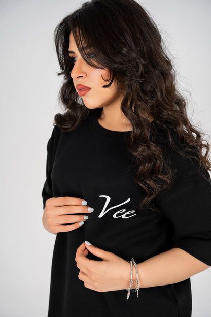 تي شرت أسود